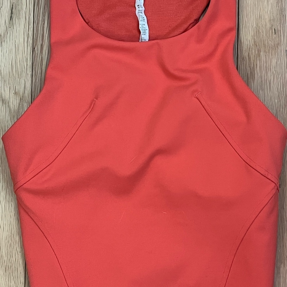 Lululemon Raspberry Training Tank Top Size 2 - Picture 2 of 6